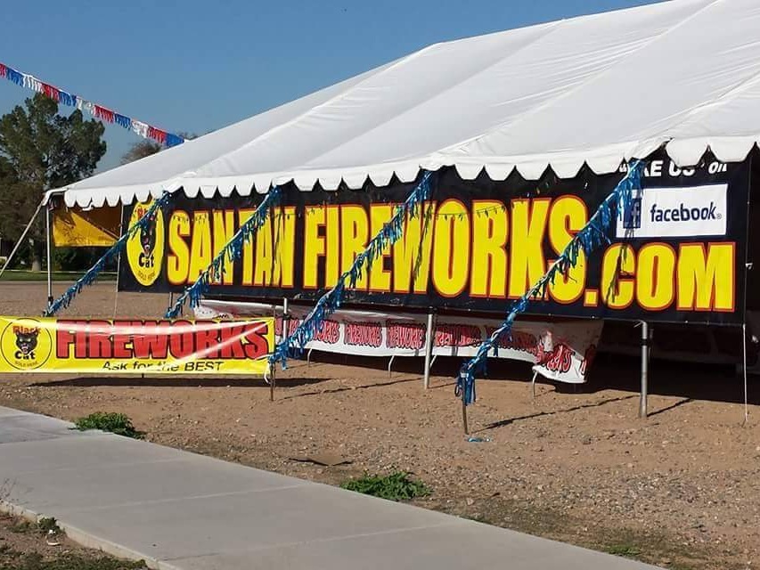 San Tan Fireworks location 6